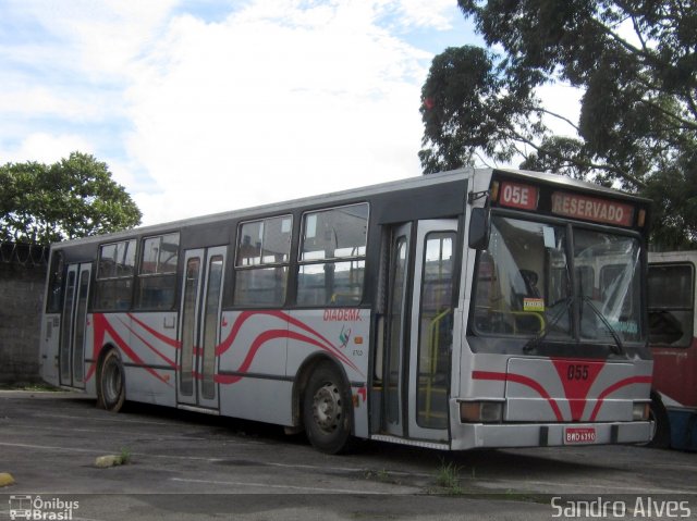 ETCD - Empresa de Transporte Coletivo de Diadema 055 na cidade de Diadema, São Paulo, Brasil, por Sandro Alves. Número da foto: #1131110.