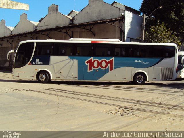 Auto Viação 1001 RJ 108.523 na cidade de Rio de Janeiro, Rio de Janeiro, Brasil, por André Luiz Gomes de Souza. ID da foto: 1132685.