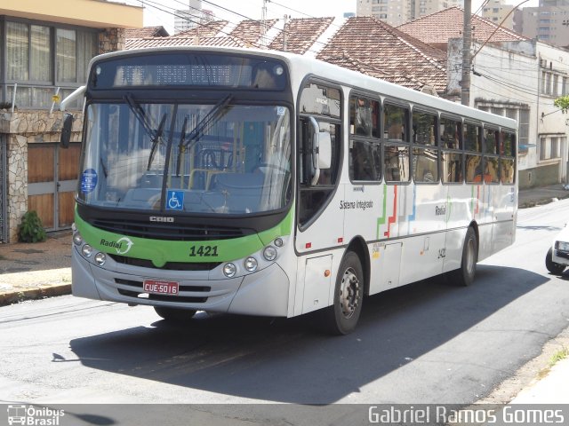 Viação Millenium 1421 na cidade de Piracicaba, São Paulo, Brasil, por Gabriel Ramos Gomes. ID da foto: 1134373.