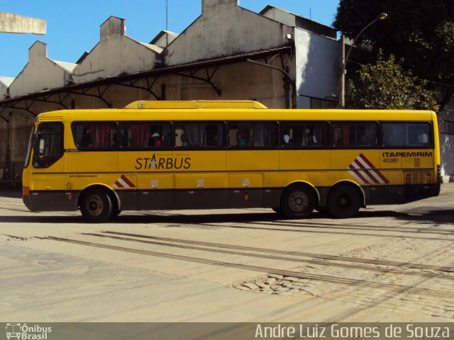 Viação Itapemirim 40361 na cidade de Rio de Janeiro, Rio de Janeiro, Brasil, por André Luiz Gomes de Souza. ID da foto: 1134473.