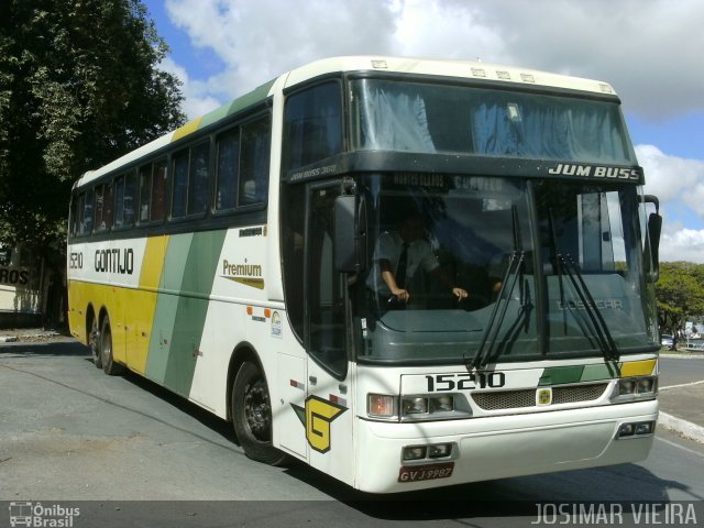 Empresa Gontijo de Transportes 15210 na cidade de Curvelo, Minas Gerais, Brasil, por Josimar Vieira. ID da foto: 1133441.