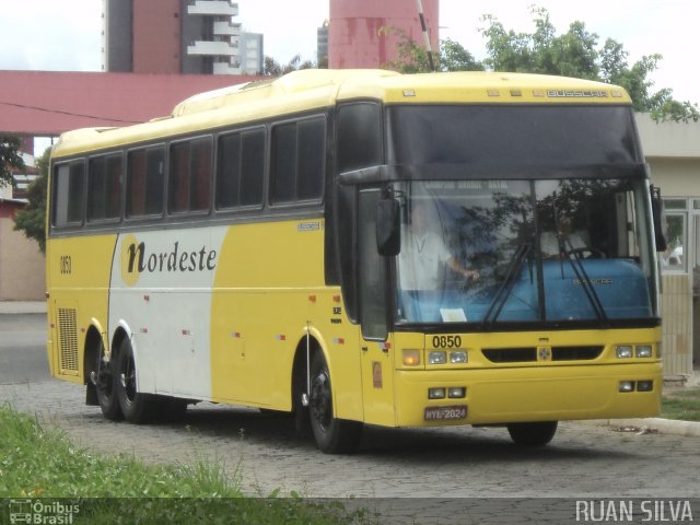 Viação Nordeste 0850 na cidade de Campina Grande, Paraíba, Brasil, por Ruan Silva. Número da foto: #1133900.