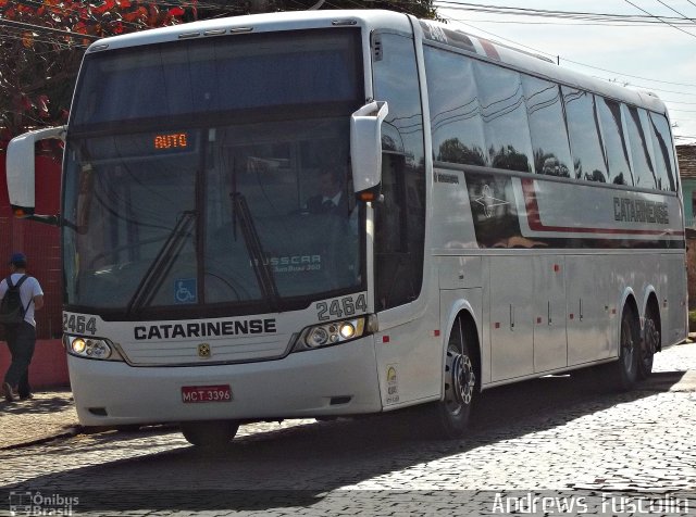 Auto Viação Catarinense 2464 na cidade de Joinville, Santa Catarina, Brasil, por Andrews  Fuscolin. Número da foto: #1133968.