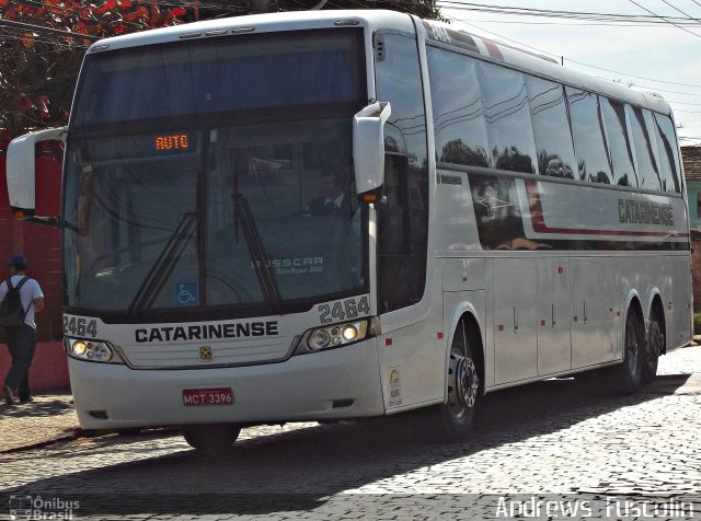 Auto Viação Catarinense 2464 na cidade de Joinville, Santa Catarina, Brasil, por Andrews  Fuscolin. ID da foto: 1133968.