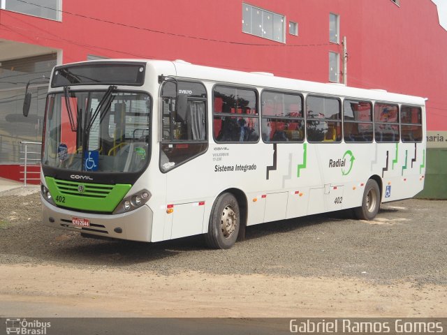 Viação Stenico 402 na cidade de Piracicaba, São Paulo, Brasil, por Gabriel Ramos Gomes. ID da foto: 1134377.