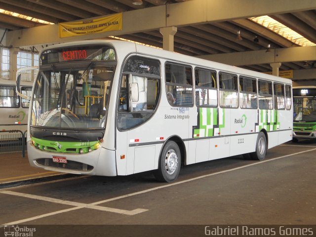 Viação Millenium 1111 na cidade de Piracicaba, São Paulo, Brasil, por Gabriel Ramos Gomes. Número da foto: #1135921.