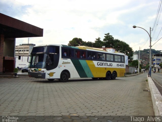 Empresa Gontijo de Transportes 15405 na cidade de Coronel Fabriciano, Minas Gerais, Brasil, por Tiago  Alves. ID da foto: 1136381.