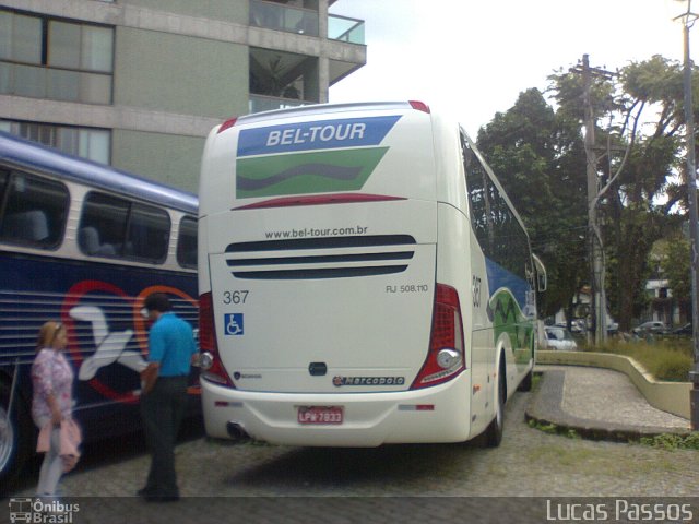 Bel-Tour Transportes e Turismo 367 na cidade de Petrópolis, Rio de Janeiro, Brasil, por Lucas Passos. Número da foto: #1135666.