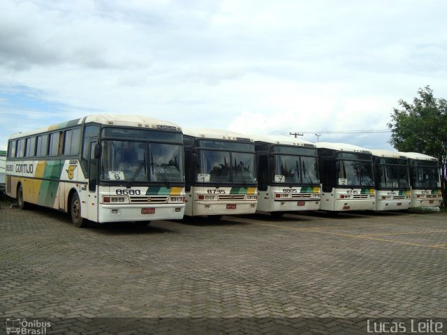 Empresa Gontijo de Transportes 8680 na cidade de Contagem, Minas Gerais, Brasil, por Lucas Leite. ID da foto: 1135980.