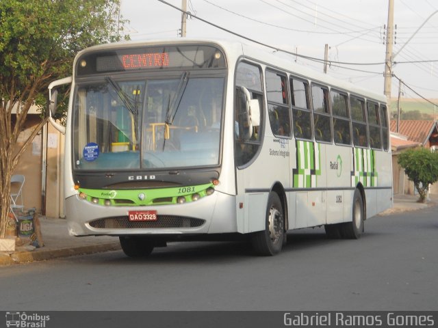 Viação Millenium 1081 na cidade de Piracicaba, São Paulo, Brasil, por Gabriel Ramos Gomes. Número da foto: #1136157.