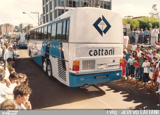 Cattani Transportes e Turismo 1091 na cidade de Pato Branco, Paraná, Brasil, por Rodrigo Augusto  Vignaga. Número da foto: #1135044.