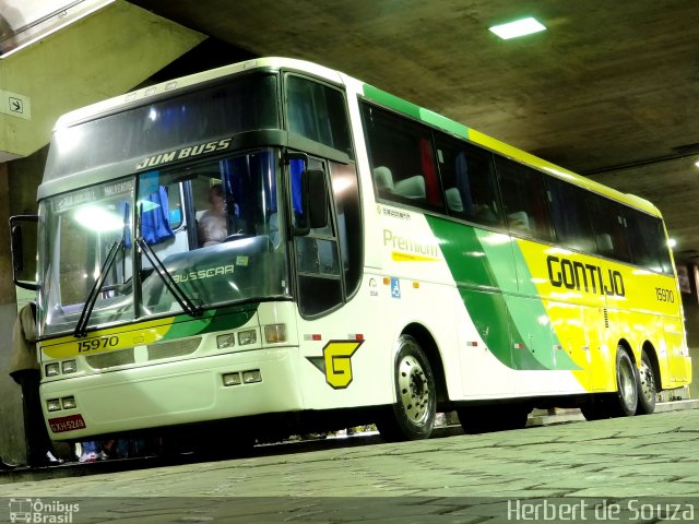 Empresa Gontijo de Transportes 15970 na cidade de Belo Horizonte, Minas Gerais, Brasil, por Herbert de Souza. Número da foto: #1135689.