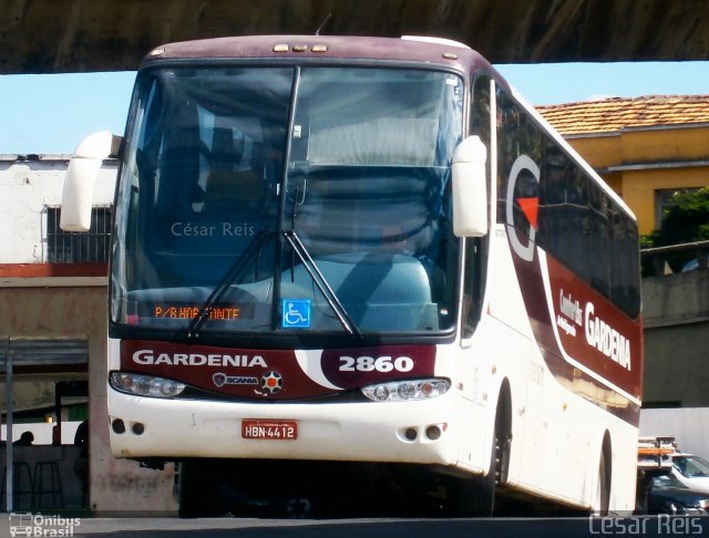 Expresso Gardenia 2860 na cidade de Belo Horizonte, Minas Gerais, Brasil, por César Ônibus. Número da foto: #1135749.