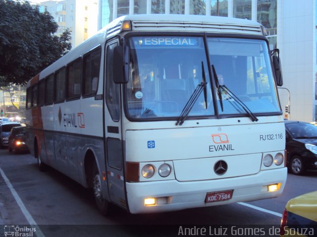 Evanil Transportes e Turismo RJ 132.116 na cidade de Rio de Janeiro, Rio de Janeiro, Brasil, por André Luiz Gomes de Souza. ID da foto: 1137327.