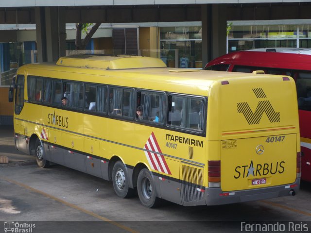 Viação Itapemirim 40147 na cidade de Ribeirão Preto, São Paulo, Brasil, por Fernando Reis. ID da foto: 1138704.