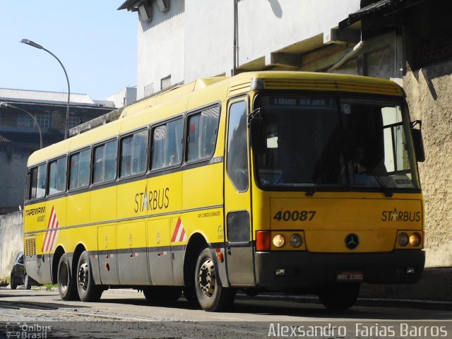 Viação Itapemirim 40087 na cidade de Rio de Janeiro, Rio de Janeiro, Brasil, por Alexsandro  Farias Barros. Número da foto: #1138439.