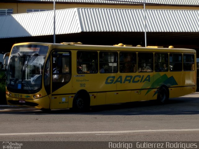 Viação Garcia 7612 na cidade de Maringá, Paraná, Brasil, por Rodrigo  Gutierrez Rodrigues. Número da foto: #1139566.