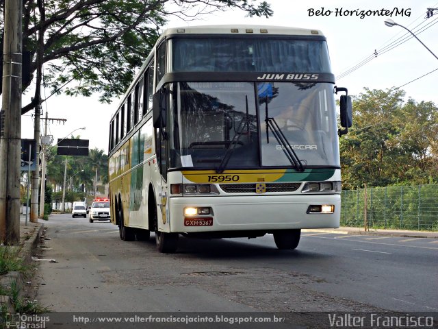 Empresa Gontijo de Transportes 15950 na cidade de Belo Horizonte, Minas Gerais, Brasil, por Valter Francisco. ID da foto: 1139241.