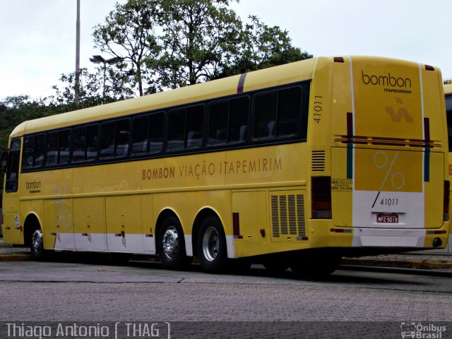 Viação Itapemirim 41011 na cidade de São Paulo, São Paulo, Brasil, por Thiago Antonio de Figueiredo. Número da foto: #1140172.