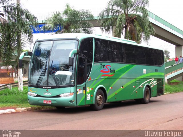 Trans André Transporte e Turismo 8000 na cidade de Foz do Iguaçu, Paraná, Brasil, por Otavio Felipe Balbinot. Número da foto: #1138916.