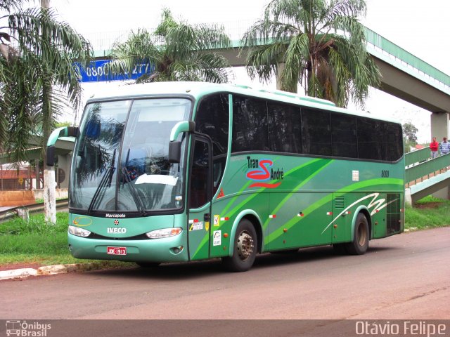 TransAndré Transporte e Turismo 8000 na cidade de Foz do Iguaçu, Paraná, Brasil, por Otavio Felipe Balbinot. ID da foto: 1138916.