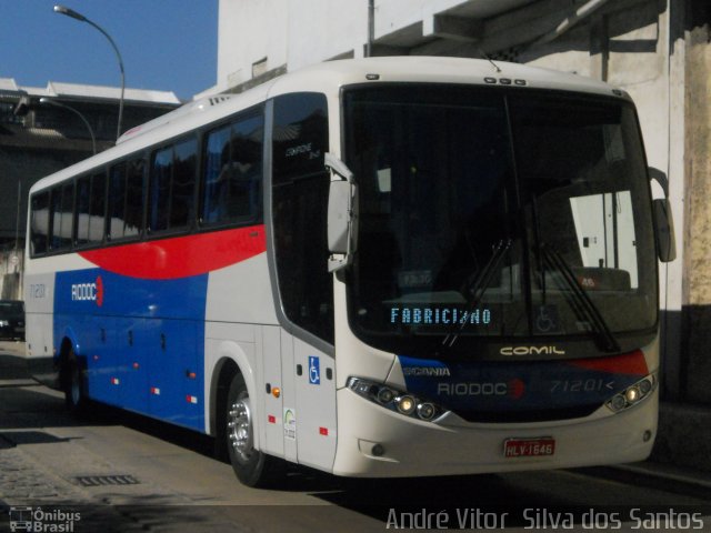 Viação Riodoce 71201 na cidade de Rio de Janeiro, Rio de Janeiro, Brasil, por André Vitor  Silva dos Santos. Número da foto: #1139896.