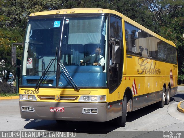 Viação Itapemirim 45309 na cidade de São Paulo, São Paulo, Brasil, por Leandro Carneiro. ID da foto: 1140946.