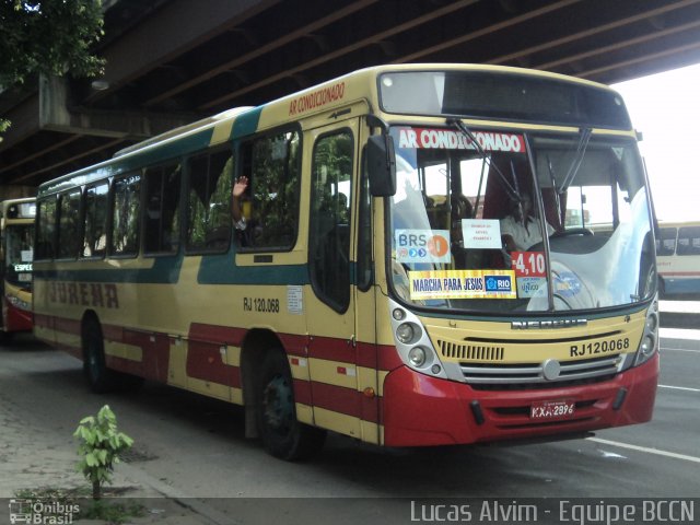 Auto Viação Jurema RJ 120.068 na cidade de Rio de Janeiro, Rio de Janeiro, Brasil, por Lucas Alvim. Número da foto: #1142122.