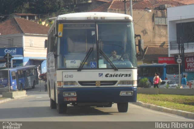 Viação Cidade de Caieiras 4240 na cidade de Franco da Rocha, São Paulo, Brasil, por Ildeu Ribeiro. Número da foto: #1141314.