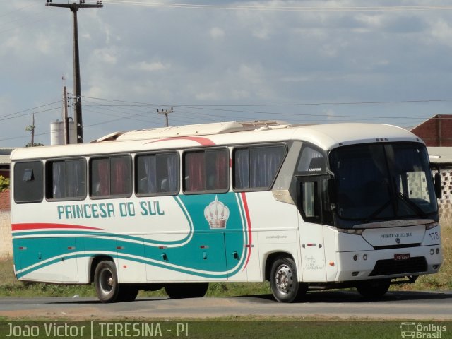 Empresa Expresso Princesa do Sul 176 na cidade de Teresina, Piauí, Brasil, por João Victor. ID da foto: 1141229.