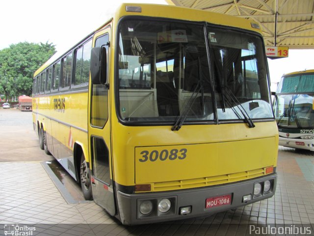 Viação Itapemirim 30083 na cidade de Uberaba, Minas Gerais, Brasil, por Paulo Camillo Mendes Maria. ID da foto: 1192955.