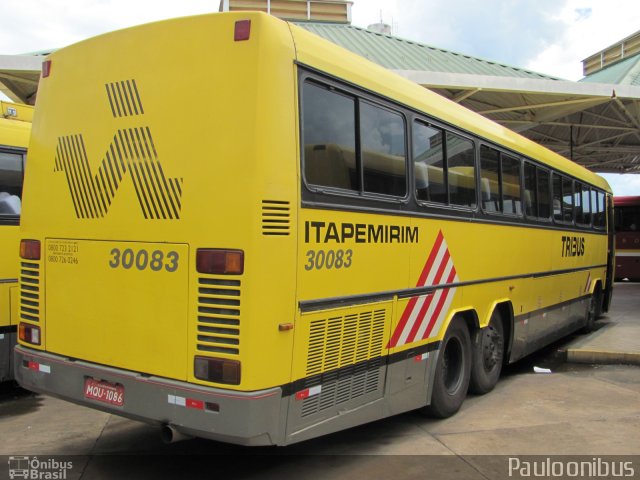 Viação Itapemirim 30083 na cidade de Uberaba, Minas Gerais, Brasil, por Paulo Camillo Mendes Maria. Número da foto: #1192969.