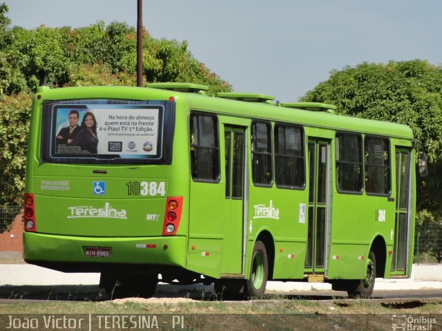 Viação Piauiense 10384 na cidade de Teresina, Piauí, Brasil, por João Victor. ID da foto: 1209753.