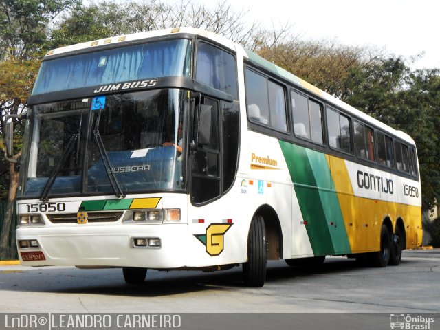 Empresa Gontijo de Transportes 15850 na cidade de São Paulo, São Paulo, Brasil, por Leandro Carneiro. ID da foto: 1209737.