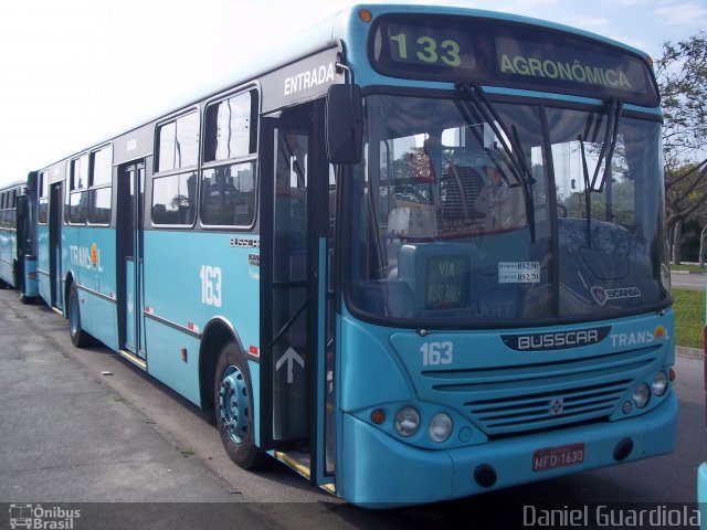 Transol Transportes Coletivos 163 na cidade de Florianópolis, Santa Catarina, Brasil, por Daniel Guardiola. ID da foto: 1210844.