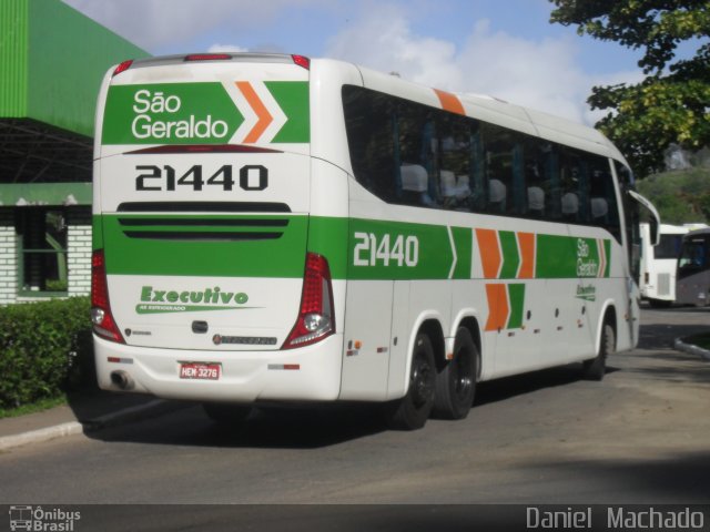 Cia. São Geraldo de Viação 21440 na cidade de Ilhéus, Bahia, Brasil, por Daniel  Machado. Número da foto: #1210415.