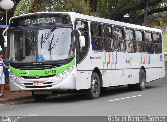 Sigma Transportes Coletivos 10118 na cidade de Piracicaba, São Paulo, Brasil, por Gabriel Ramos Gomes. ID da foto: 1210941.