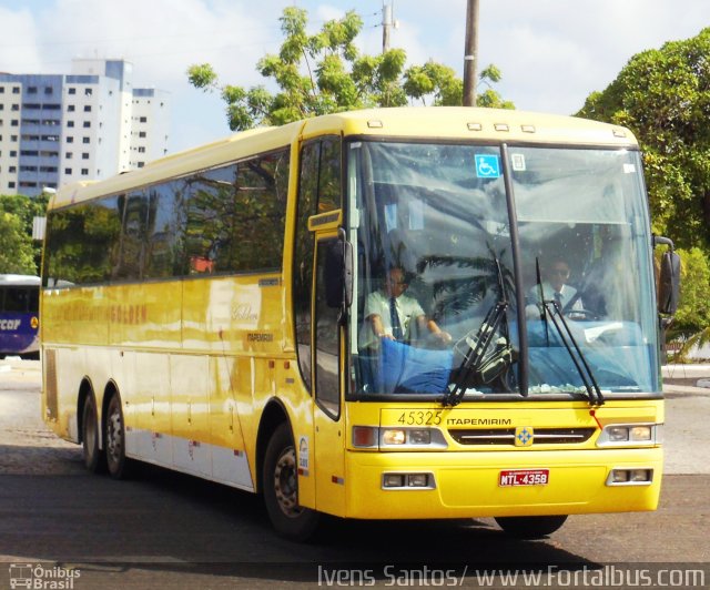 Viação Itapemirim 45325 na cidade de Fortaleza, Ceará, Brasil, por Ivam Santos. ID da foto: 1213806.