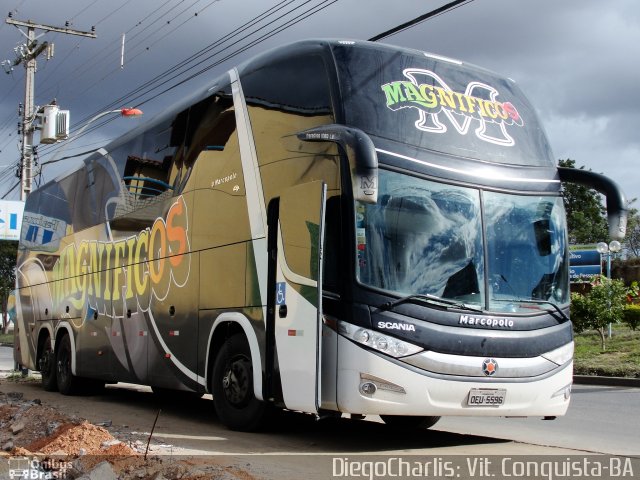 Banda Magníficos 5596 na cidade de Vitória da Conquista, Bahia, Brasil, por Diego Charlis Coelho. ID da foto: 1213754.