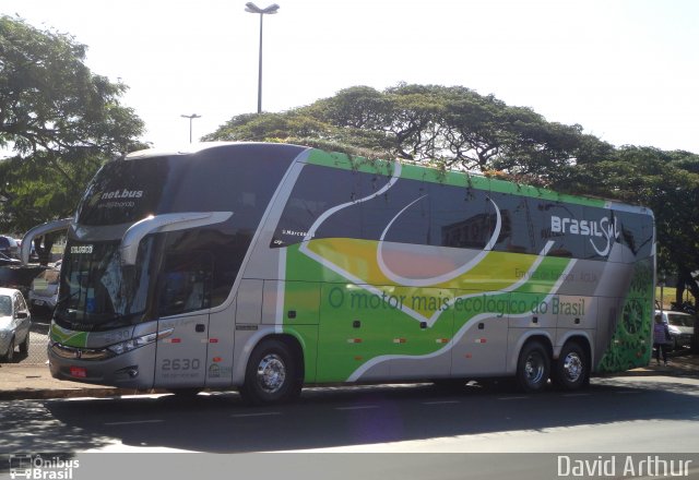 Brasil Sul Linhas Rodoviárias 2630 na cidade de Londrina, Paraná, Brasil, por David Arthur. ID da foto: 1215188.