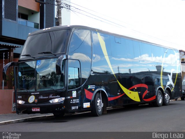 Advance Transatur 3819 na cidade de Bauru, São Paulo, Brasil, por Diego Leão. ID da foto: 1214094.