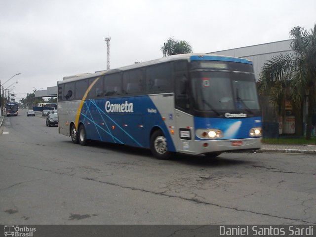 Viação Cometa 7694 na cidade de Praia Grande, São Paulo, Brasil, por Daniel Santos Sardi. ID da foto: 1214526.