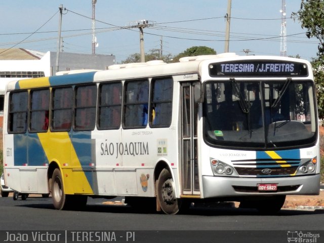 Viação São Joaquim 6611 na cidade de Teresina, Piauí, Brasil, por João Victor. Número da foto: #1215440.