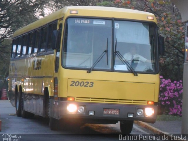 Viação Itapemirim 20023 na cidade de São Paulo, São Paulo, Brasil, por Dalmo Pereira da Costa. Número da foto: #1215759.