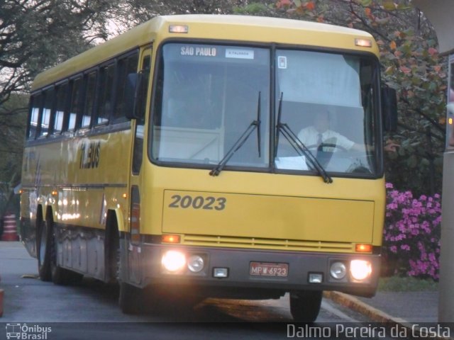 Viação Itapemirim 20023 na cidade de São Paulo, São Paulo, Brasil, por Dalmo Pereira da Costa. ID da foto: 1215759.