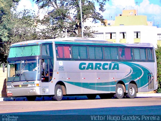 Viação Garcia 6434 na cidade de Maringá, Paraná, Brasil, por Victor Hugo Guedes Pereira. Número da foto: #1215233.