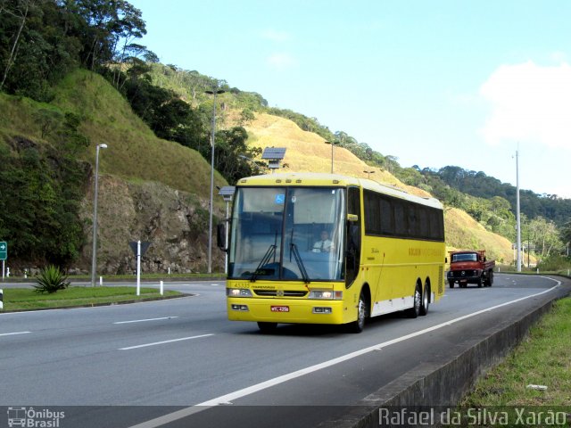 Viação Itapemirim 45335 na cidade de Petrópolis, Rio de Janeiro, Brasil, por Rafael da Silva Xarão. ID da foto: 1216576.