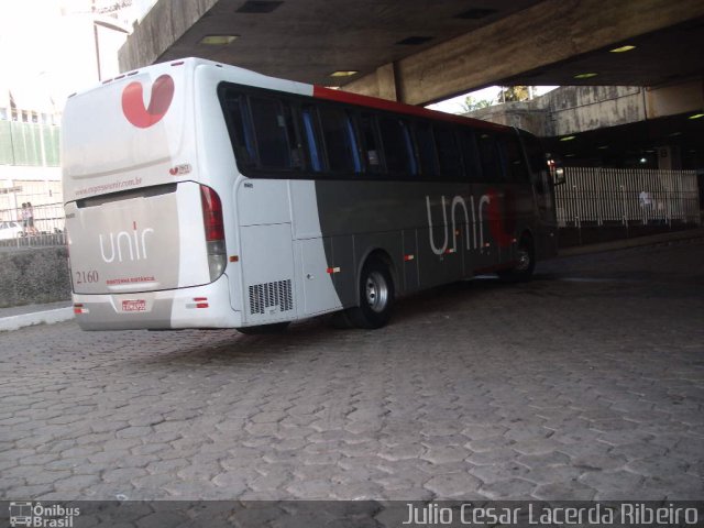 Expresso Unir 2160 na cidade de Belo Horizonte, Minas Gerais, Brasil, por Julio Cesar Lacerda Ribeiro. Número da foto: #1217099.