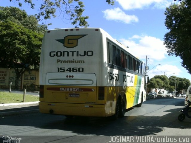 Empresa Gontijo de Transportes 15460 na cidade de Curvelo, Minas Gerais, Brasil, por Josimar Vieira. ID da foto: 1215423.