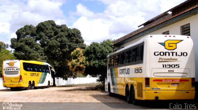 Empresa Gontijo de Transportes 11305 na cidade de Nanuque, Minas Gerais, Brasil, por Caio Trés. Número da foto: #1218449.